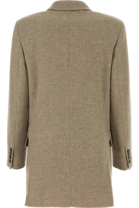 The Coat Edit for Women Max Mara Dove Grey Wool Belinda Blazer