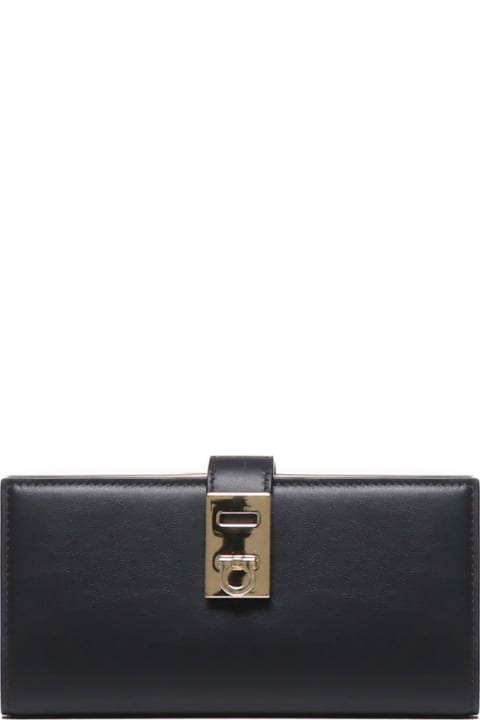 Wallets for Women Ferragamo Hug Continental Wallet In Leather