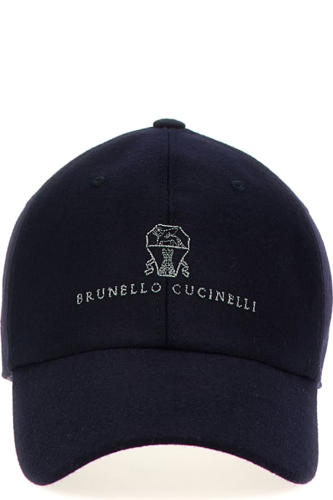 Homeware Brunello Cucinelli Logo Embroidery Cap
