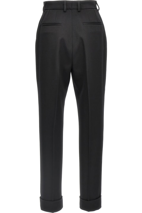 Homeware Dolce & Gabbana Turned-up Hem Tailored Trousers