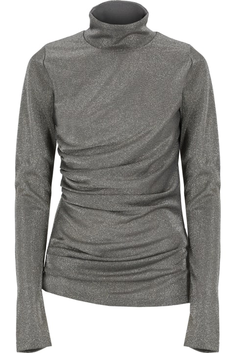 MSGM Sweaters for Women MSGM Lurex T-shirt