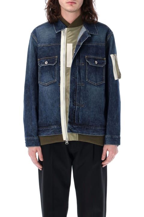 Sacai Coats & Jackets for Men Sacai Denim Blouson
