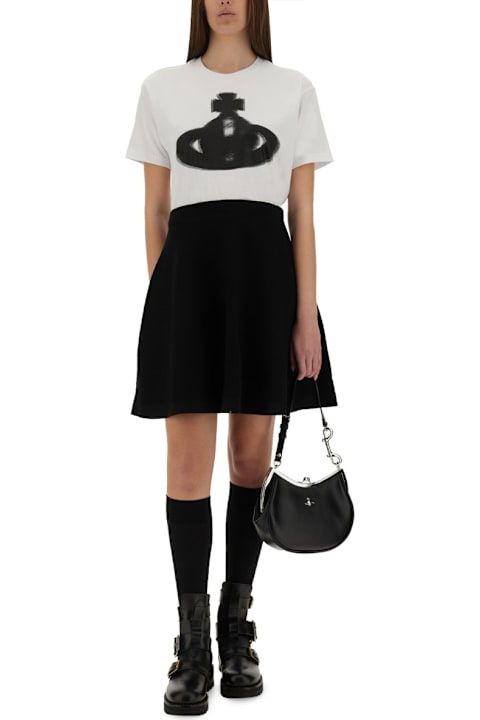 Vivienne Westwood Topwear for Women Vivienne Westwood "halftone Orb" T-shirt