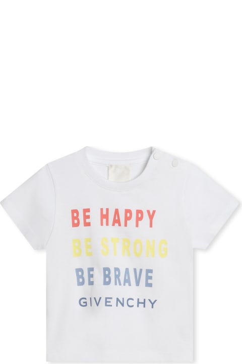 Givenchy T-Shirts & Polo Shirts for Baby Girls Givenchy T-shirt Con Stampa