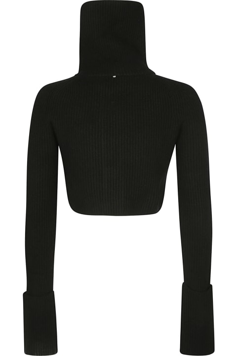 SportMax Sweaters for Women SportMax Long-sleeved Cropped Cardigan