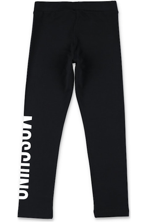 Moschino Bottoms for Girls Moschino Logo-printed Stretched Leggings