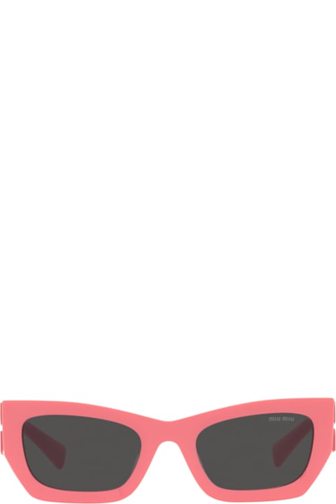 Miu Miu Eyewear Eyewear for Women Miu Miu Eyewear Mu 09ws Dark Pink Sunglasses