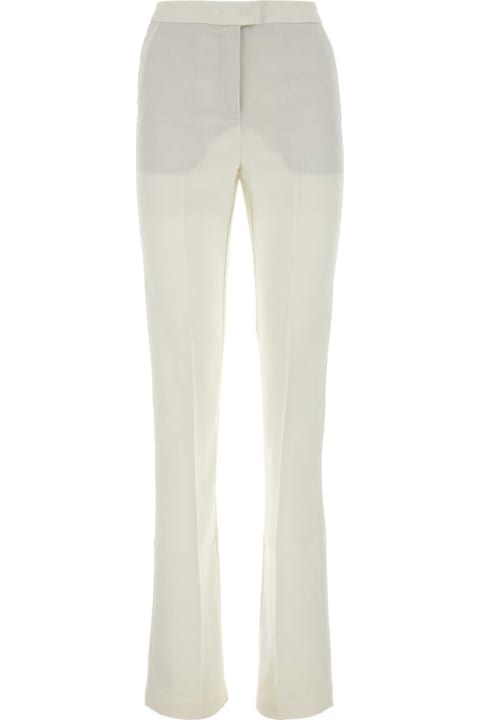 The Andamane Pants & Shorts for Women The Andamane White Crepe Gladys Pant