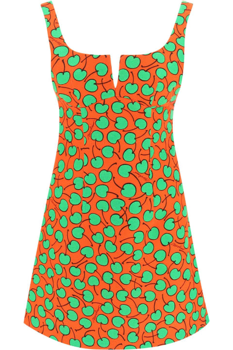 Fashion for Women Moschino Cherry Print Short Dress