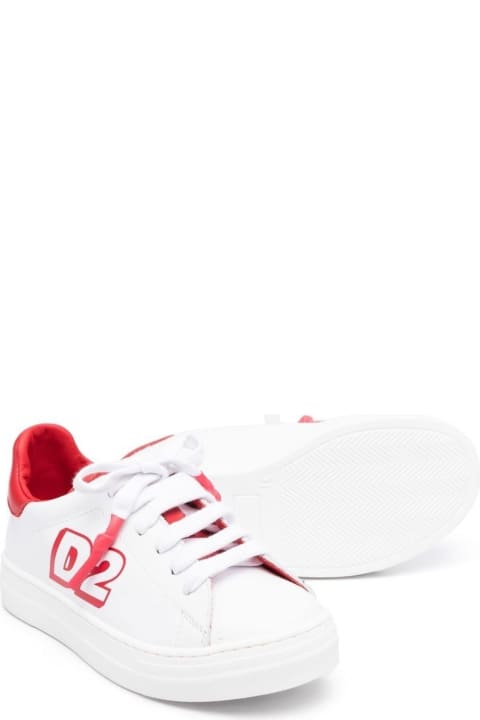 Shoes for Boys Dsquared2 Sneakers With Print
