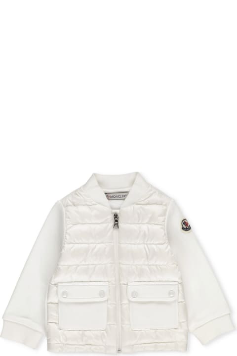 Topwear for Baby Boys Moncler Padded Jacket With Logo