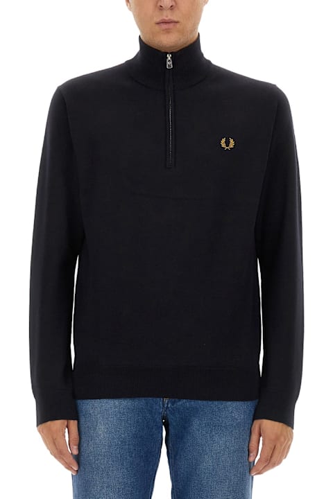 Fred Perry Fleeces & Tracksuits for Men Fred Perry Jersey With Logo