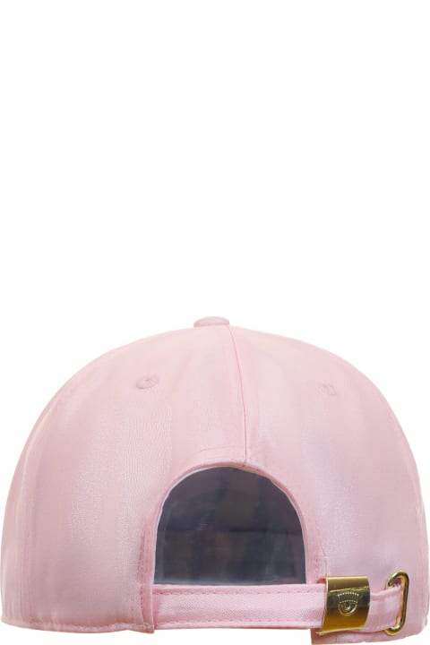 ウィメンズ Chiara Ferragniの帽子 Chiara Ferragni Chiara Ferragni Pink Hat