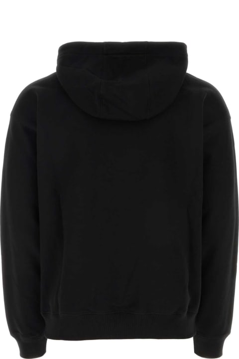メンズ Versaceのフリース＆ラウンジウェア Versace Black Cotton Sweatshirt