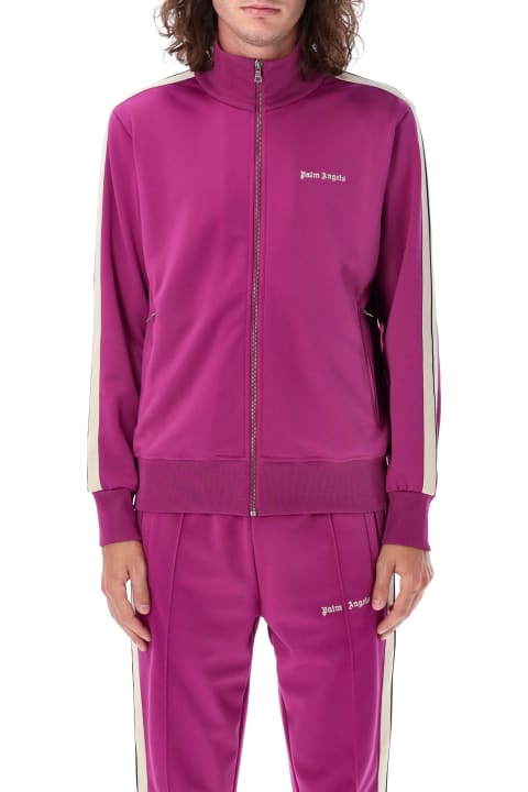 Fashion for Kids Palm Angels Track Sweatshirt With Contrasting Bands