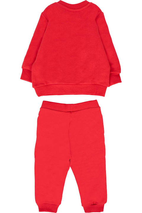 Homeware Kenzo Kids Red Suit For Baby Boy With Lucky Tiger