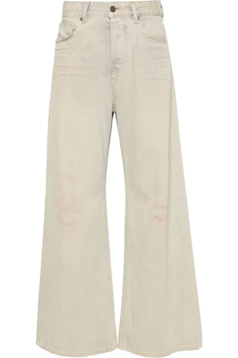Fashion for Women Diesel 1996 D-sire Low-rise Wide-leg Washed Jeans