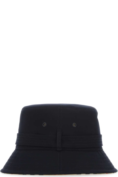Burberry Accessories for Women Burberry Midnight Blue Cotton Hat
