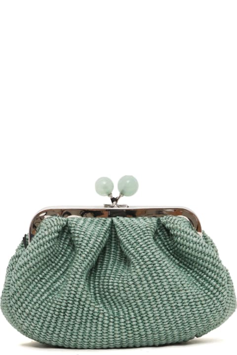 Clutches for Women Weekend Max Mara Pasticcino Green Bag