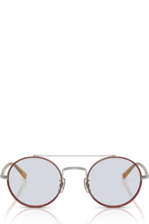 Oliver Peoples لـ Kids Oliver Peoples Oliver Peoples Ov1355t Etlin 5036 Argento/ Ambra Glasses