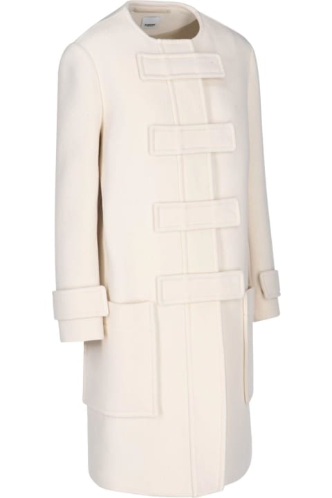 Fashion for Women Burberry Wool Straps Coat
