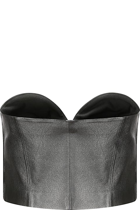 Desa 1972 Clothing for Women Desa 1972 Leather Bustier Top