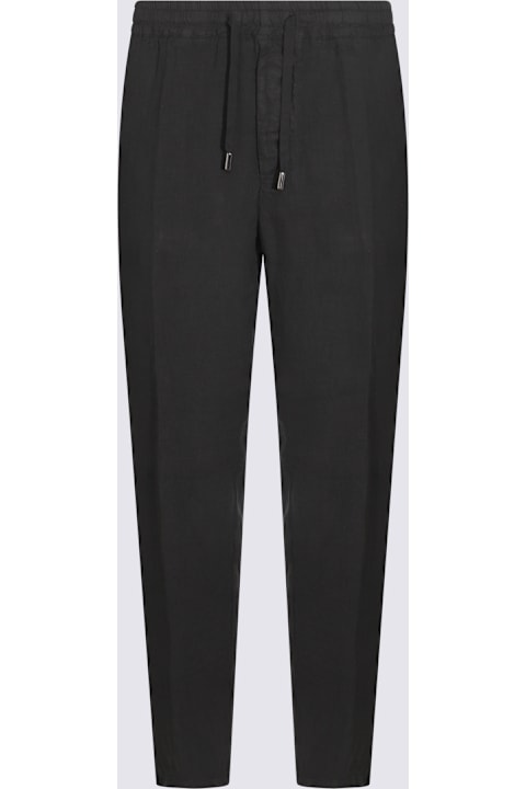 Altea Clothing for Men Altea Dark Grey Linen Pants