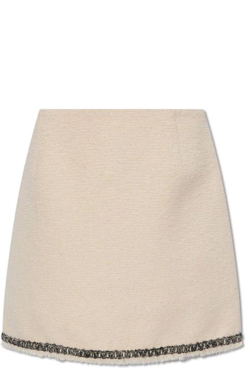 Moncler Skirts for Women Moncler Tweed Mini Skirt