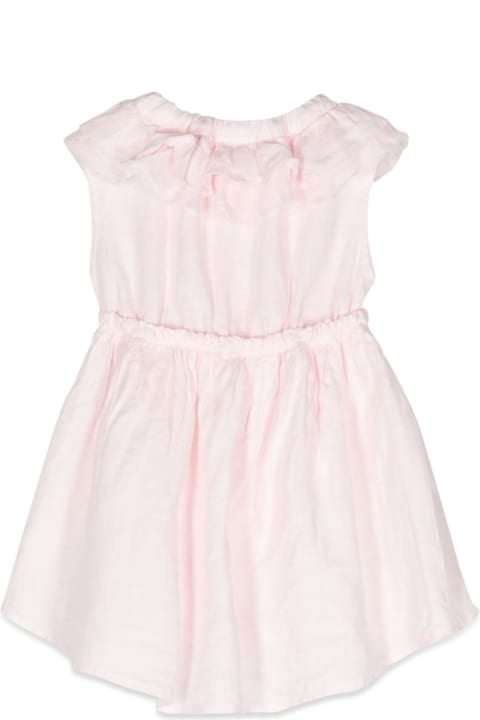 Homeware Il Gufo Dress With Ruffle Collar