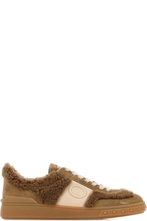 Valentino Garavani Camel Upvillage Sneakers