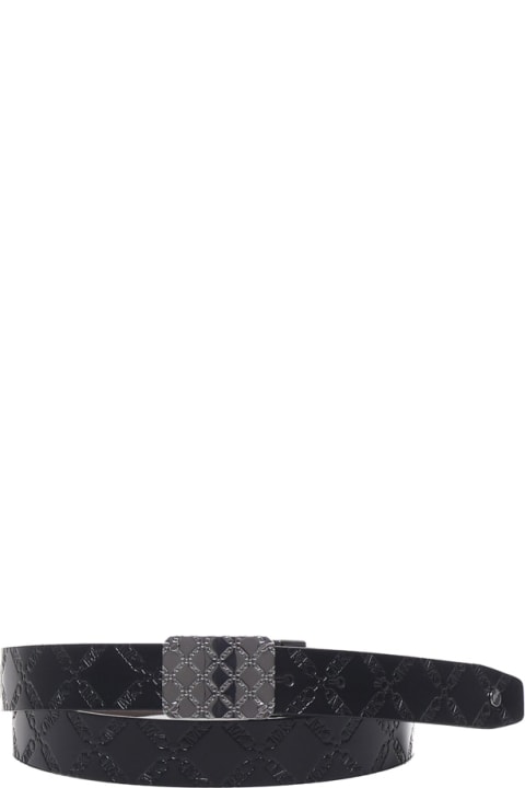 MICHAEL Michael Kors Belts for Men MICHAEL Michael Kors Reversible Empire Logo Embossed Leather Belt