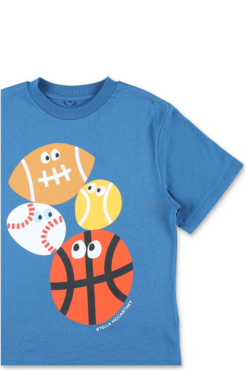 آخر صيحات الموضة من السيدات Stella McCartney Kids Stella Mccartney Kids Balls Graphic T-shirt
