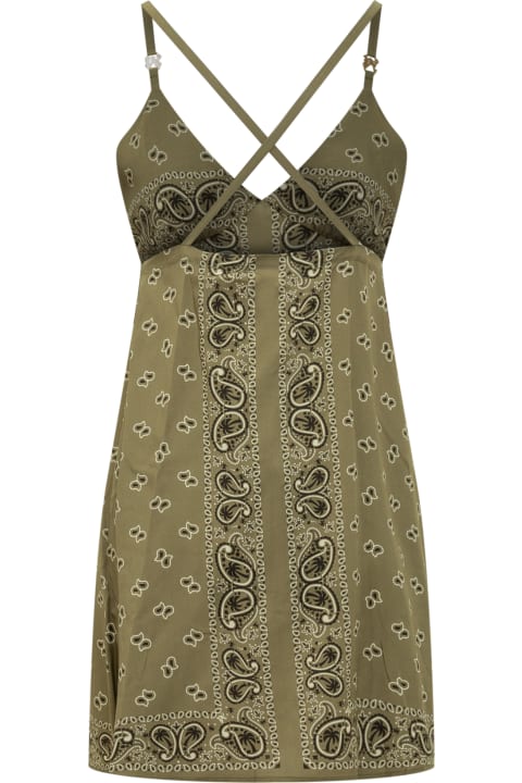 Palm Angels Dresses for Women Palm Angels Dress With Paisley Pattern