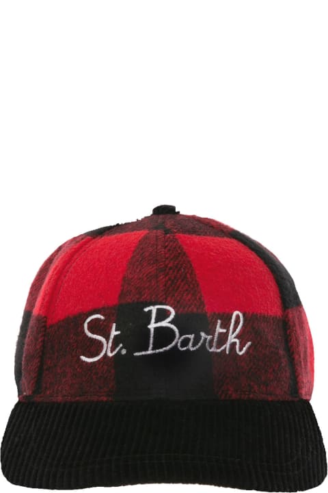 أدوات منزلية MC2 Saint Barth Baseball Cap With St. Barth Embroidery