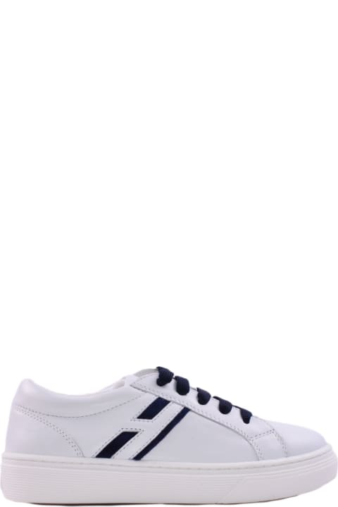 Shoes for Boys Hogan Hogan R365 Sneakers In Leather