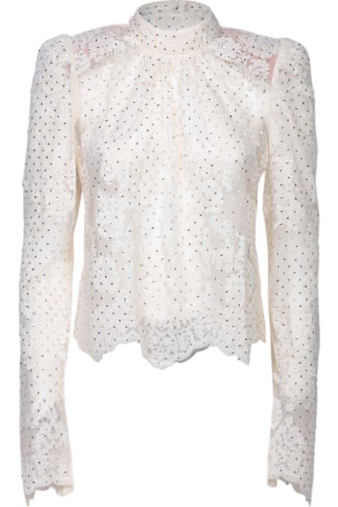 self-portrait for Women self-portrait White Lace Top