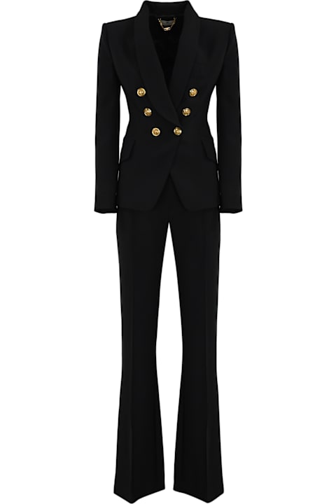 Suits for Women Elisabetta Franchi Double Stretch Crepe Suit