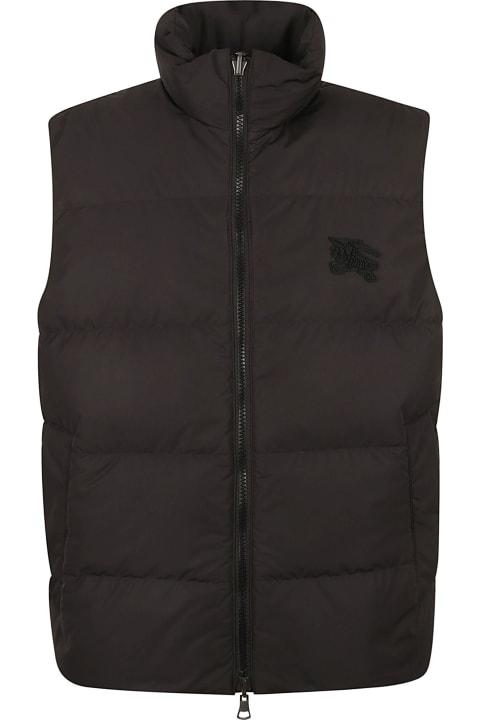 Burberry Coats & Jackets for Men Burberry Logo Padded Vest