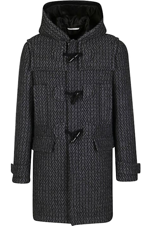 Valentino Coats & Jackets for Men Valentino Spigola Wool Coat