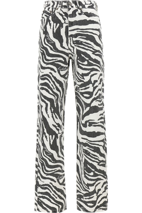 Pants & Shorts for Women Rotate by Birger Christensen 'zebra' Jeans