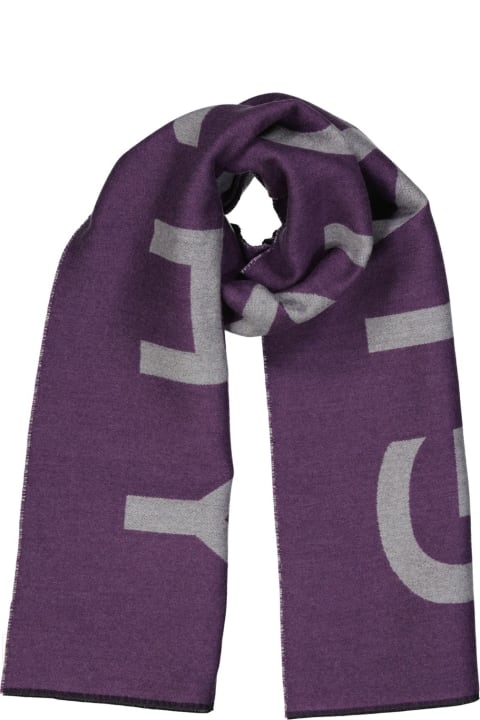 Scarves for Men Givenchy Wool Logo Scarf