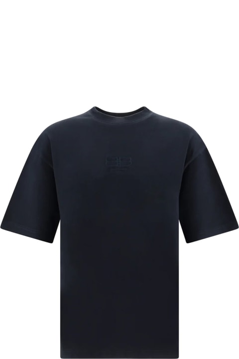Topwear for Men Balenciaga Cotton Logo T-shirt