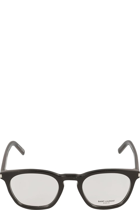 ウィメンズ アイウェア Saint Laurent Eyewear Round Frame Classic Glasses