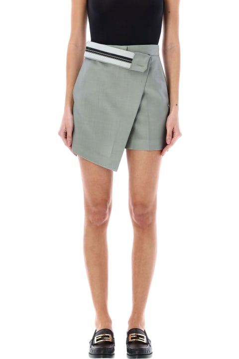 Pants & Shorts for Women Fendi Mohair Shorts