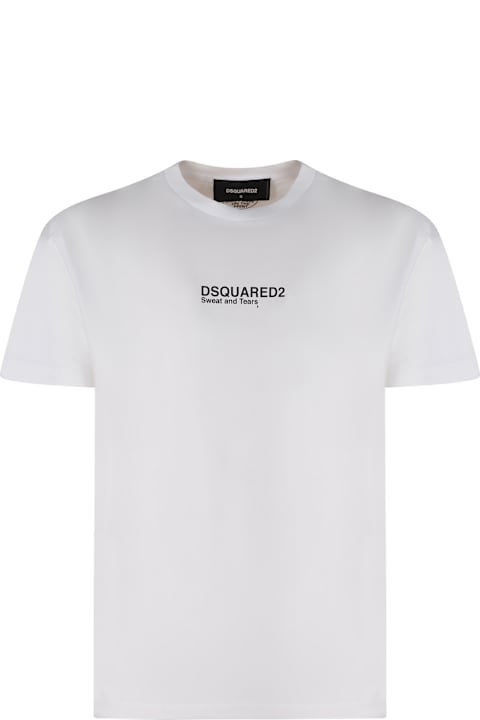 Dsquared2 Topwear for Men Dsquared2 Logo Printed Cool-fit T-shirt