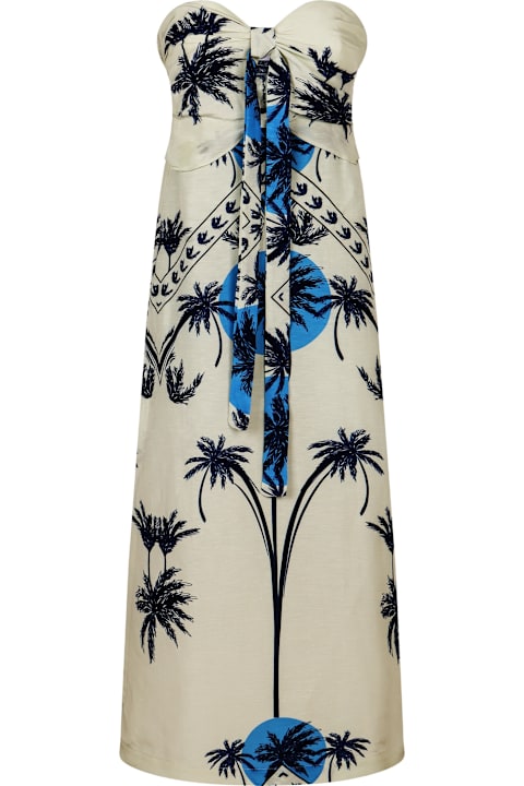 Raquel Diniz Clothing for Women Raquel Diniz Ipanema Linen And Silk Dress