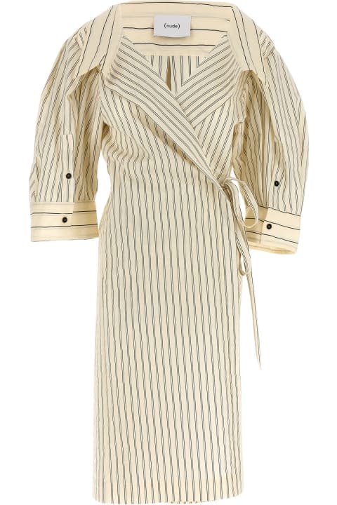 (nude) Coats & Jackets for Women (nude) Striped Shirt Dress