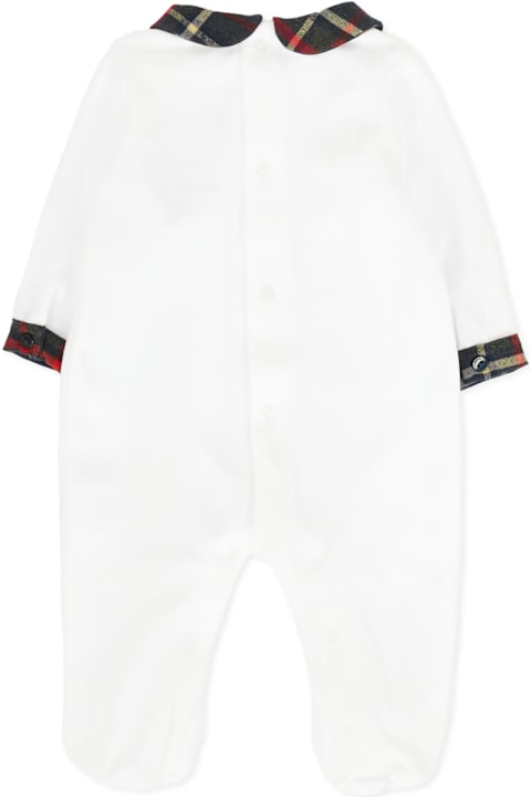 Homeware Patachou White Babygrow For Babykids With Teddy Bears