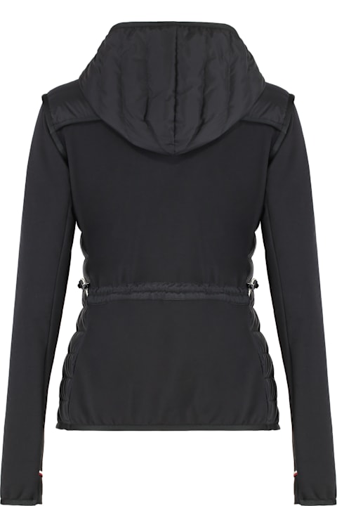 Moncler Grenoble for Women Moncler Grenoble Cardigan With Padded Front Panel