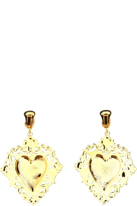 Jewelry for Women Moschino "gold Heart" Earrings